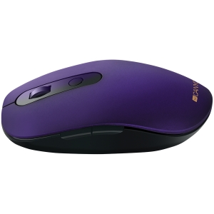 CANYON MW-9, 2 in 1 Wireless optical mouse with 6 buttons, DPI 800/1000/1200/1500, 2 mode(BT/ 2.4GHz), Battery AA*1pcs, Violet, silent switch for right/left keys, 65.4*112.25*32.3mm, 0.092kg [3]