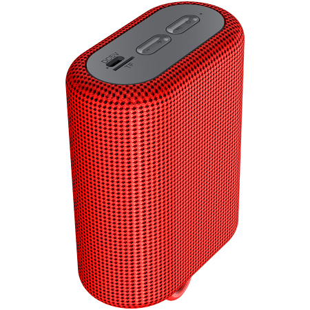 CANYON BSP-4, Bluetooth Speaker, BT V5.0, BLUETRUM AB5365A, TF card support, Type-C USB port, 1200mAh polymer battery, Red, cable length 0.42m, 114*93*51mm, 0.29kg [2]