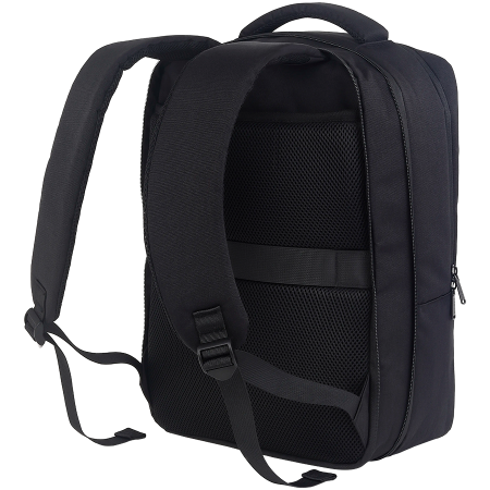 CANYON BPE-5, Laptop backpack for 15.6 inch, Product spec/size(mm): 400MM x300MM x 120MM(+60MM),Black, EXTERIOR materials:100% Polyester, Inner materials:100% Polyestermax weight (KGS): 12kg [3]
