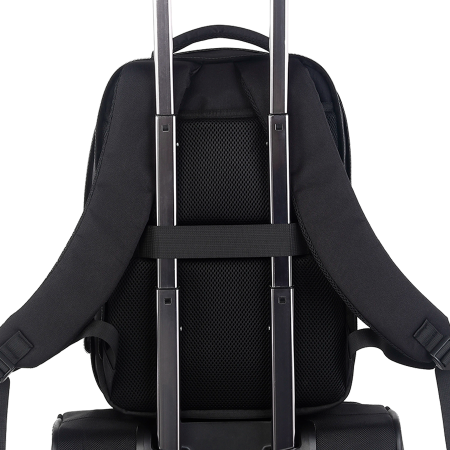 CANYON BPE-5, Laptop backpack for 15.6 inch, Product spec/size(mm): 400MM x300MM x 120MM(+60MM),Black, EXTERIOR materials:100% Polyester, Inner materials:100% Polyestermax weight (KGS): 12kg [4]