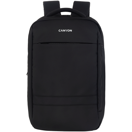 Accesorii Laptop - CANYON BPL-5, Laptop backpack for 15.6 inch, Product spec/size(mm): 440MM x300MM x 170MM, Black, EXTERIOR materials:100% Polyester, Inner materials:100% Polyester, max weight (KGS): 12kgs