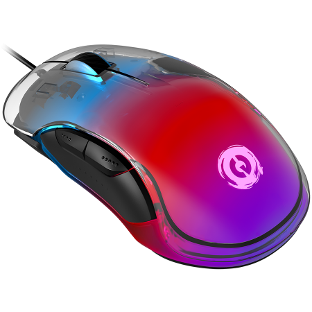 CANYON Braver GM-728, Optical Crystal gaming mouse, Instant 825, ABS material, huanuo 10 million cycle switch, 1.65M TPE cable with magnet ring, weight: 114g, Size: 122.6*66.2*38.2mm, Black [1]
