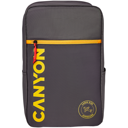 CANYON cabin size backpack for 15.6" laptop ,polyester ,gray [0]