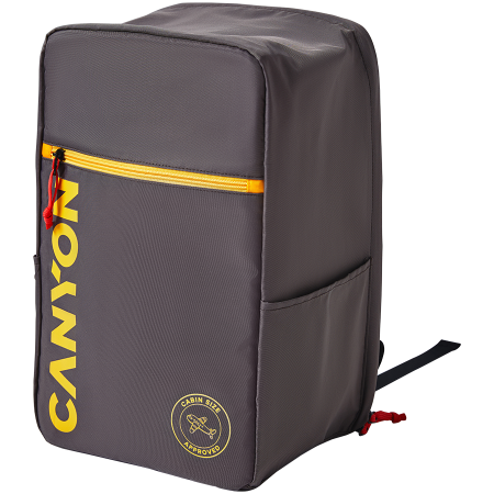CANYON cabin size backpack for 15.6" laptop ,polyester ,gray [1]