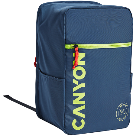 CANYON cabin size backpack for 15.6" laptop,polyester,navy [1]