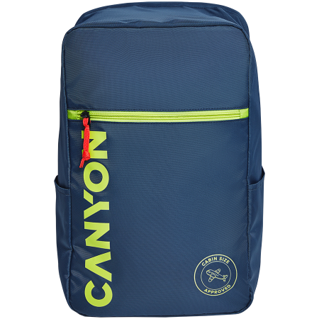 CANYON cabin size backpack for 15.6" laptop,polyester,navy [0]