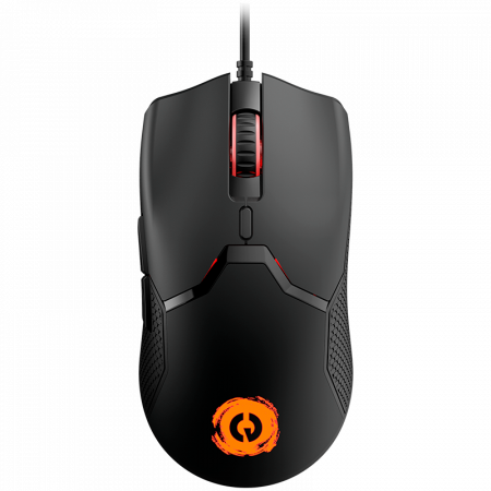 Gaming PC & Console - CANYON Carver GM-116,  6keys Gaming wired mouse, A603EP sensor, DPI up to 3600, rubber coating on panel, Huano 1million switch, 1.65M PVC cable, ABS material. size: 130*69*38mm, weight: 105g, Black