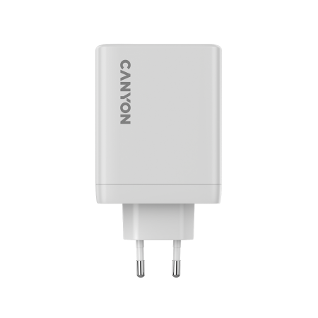 CANYON charger OnCharge 120 GAN Total 120W MAX 3 USB-C +1 USB-A White EU plug [1]