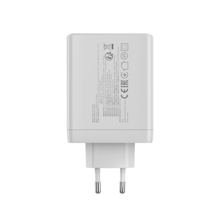 CANYON charger OnCharge 120 GAN Total 120W MAX 3 USB-C +1 USB-A White EU plug [5]