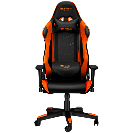 Scaune Gaming - CANYON gaming chair Deimos GC-4 Black Orange