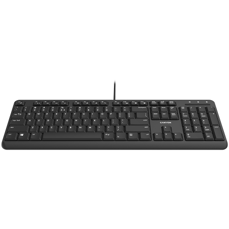 CANYON keyboard HKB-20 EN Velvet Wired Black [1]