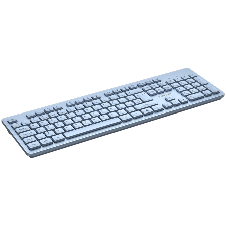 CANYON keyboard HKB-W01 UK/US AAA Wireless Blue [4]