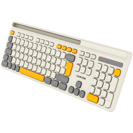 CANYON keyboard HKB-W03 EN AAA Wireless Beige [5]