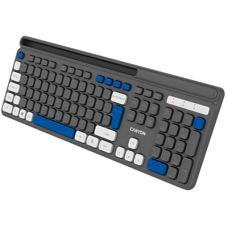 CANYON keyboard HKB-W03 EN AAA Wireless Grey [4]
