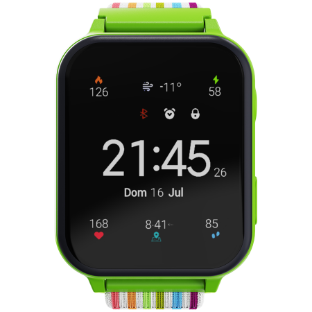 Smart Watch - CANYON kids watch Alfie KW-37 MP3 Study&Game Green