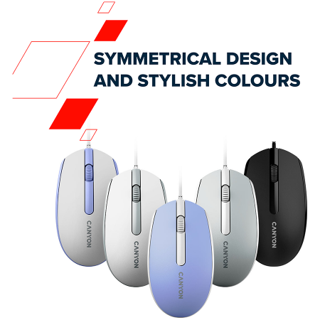 CANYON mouse M-10 Wired Dark grey [6]