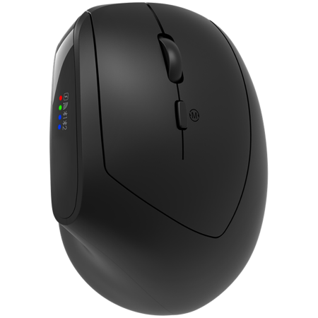 Mouse - CANYON mouse MW-25 Ergonomic LED AA Dual mode Wireless Black
