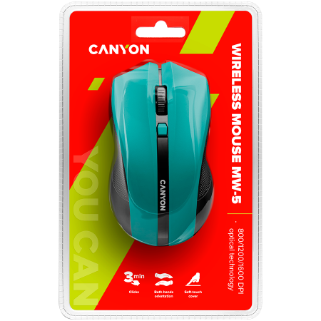 CANYON mouse MW-5 Wireless Green [3]