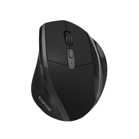 Periferice - CANYON mouse OnClick 17 Ergonomic 6 buttons 1600DPI Wireless Black