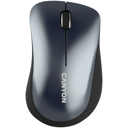 Periferice - CANYON MW-11, 2.4 GHz Wireless mouse,with 3 buttons, DPI 1200, Battery:AAA*2pcs,Black,67*109*38mm,0.063kg