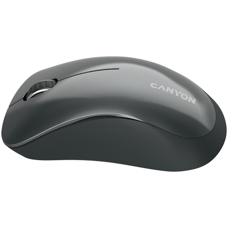 CANYON MW-11, 2.4 GHz Wireless mouse,with 3 buttons, DPI 1200, Battery:AAA*2pcs,Black,67*109*38mm,0.063kg [4]