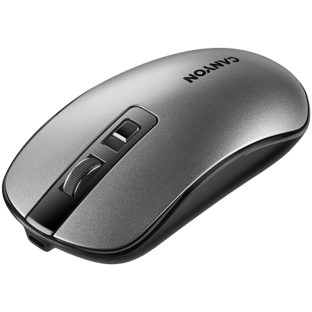 CANYON MW-18, 2.4GHz Wireless Rechargeable Mouse with Pixart sensor, 4keys, Silent switch for right/left keys,Add NTC DPI: 800/1200/1600, Max. usage 50 hours for one time full charged, 300mAh Li-poly  [3]