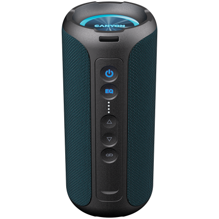 CANYON OnMove 15, Bluetooth speaker,Dark blue, IPX6,2*20W,7.4V 2600mah battery, EQ,TWS,AUX,Hand-free [2]