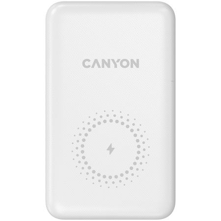 CANYON PB-1001, 18W PD+QC 3.0+10W Magnet wireless charger powerbank 10000mAh Li-poly battery,Lightning Input: DC5V/2A, 9V/2A Type c PD Input DC5V/3A, 9V/2A，Type C PD utput:5V/3A,9V/2.2A,12V/1.5AQC 3.0 [0]