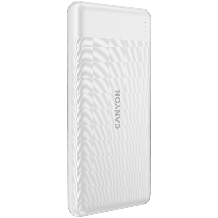 CANYON PB-109, Power bank 10000mAh Li-poly battery, Input Lightning &Type C : 5V/2A, 9V/2A PD 18W(Max), Output Type C 5V/3A,9V/2.2A,12V/1.5A 20W, Output USB A:5V3A,9V2A,12V1.5A,18W quick charging cabl [1]