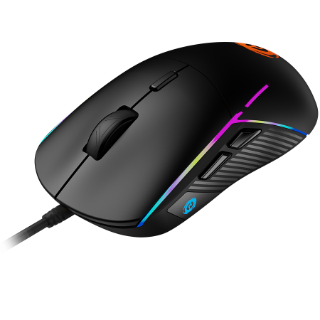 CANYON Shadder GM-321, Optical gaming mouse, Instant 725F, ABS material, huanuo 5 million cycle switch, 1.65M braided cable with magnet ring, weight: 100g, Size: 126*63.4*39.7mm, Black [2]