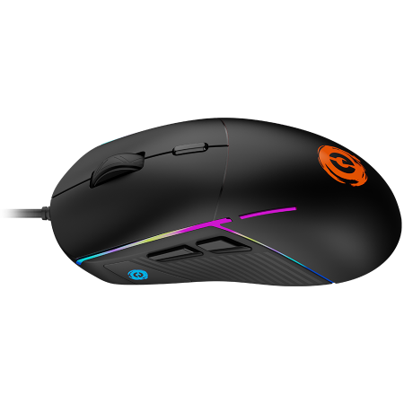 CANYON Shadder GM-321, Optical gaming mouse, Instant 725F, ABS material, huanuo 5 million cycle switch, 1.65M braided cable with magnet ring, weight: 100g, Size: 126*63.4*39.7mm, Black [1]