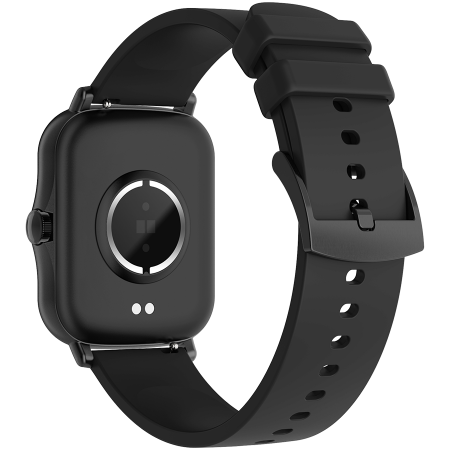 CANYON Smart watch, 1.69inches TFT full touch screen, Zinic+plastic body, IP67 waterproof, multi-sport mode, compatibility with iOS and android, black body with black silicon belt, Host: 44.4*36*9.2mm [3]