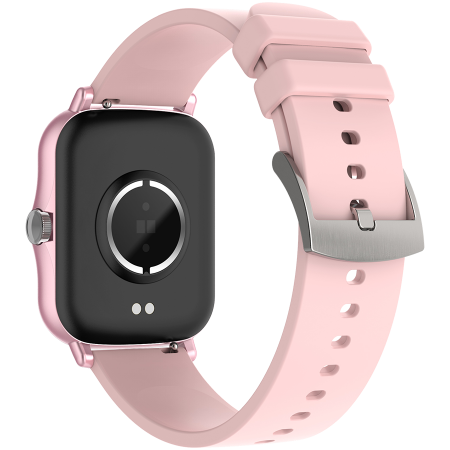 CANYON Smart watch, 1.69inches TFT full touch screen, Zinic+plastic body, IP67 waterproof, multi-sport mode, compatibility with iOS and android, Pink body with Pink silicon belt, Host: 44.4*36*9.2mm,  [3]