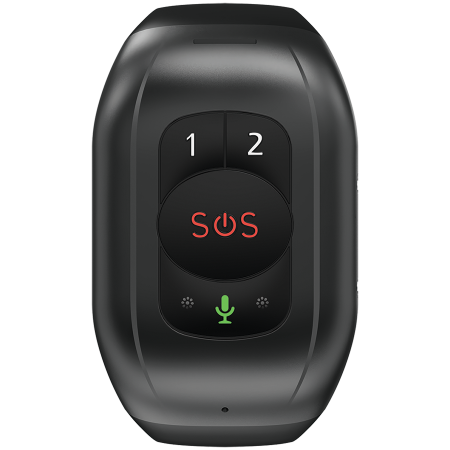 Smart Watch - CANYON ST-02, Senior Tracker, UNISOC 8910DM, GPS function, SOS button, IP67 waterproof, single SIM, 32+32MB, GSM(850/900/1800/1900MHz), 4G Brand(1/2/3/5/7/8/20), 1000mAh, compatibility with iOS and an