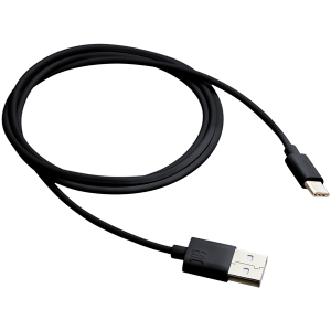 CANYON Type C USB Standard cable, cable length 1m, Black, 15*8.2*1000mm, 0.018kg [0]