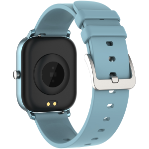 CANYON Wildberry SW-74 Smart watch, 1.3inches TFT full touch screen, Zinc plastic body, IP67 waterproof, multi-sport mode, compatibility with iOS and android, blue body with blue silicon belt, Host: 4 [2]