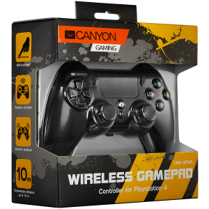 CANYON GP-W5, Wireless Gamepad With Touchpad For PS4 [3]