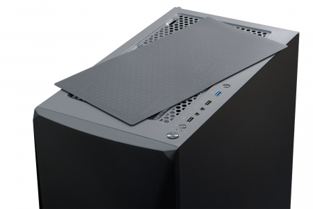 CARCASA  SPACER - gaming, Middle Tower, ATX, "THUNDER", fara sursa, usa sticla securizata (balama), USB 2.0 x 2, USB 3.0 x 1, Jack 3.5mm x 2, mesh , "SPGC-THUNDER" [5]