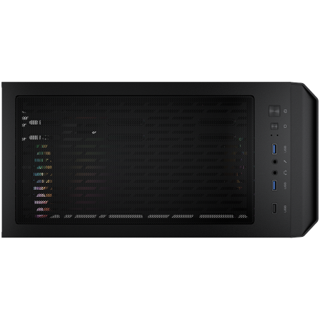 COUGAR | MG140 Air RGB Black | PC Case | Mini Tower / Air Vents Front Panel / 3 x ARGB Fans / 4mm TG Left Panel [3]