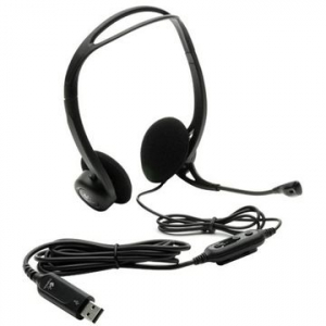 Casti Logitech 960 PC Headset, USB [2]
