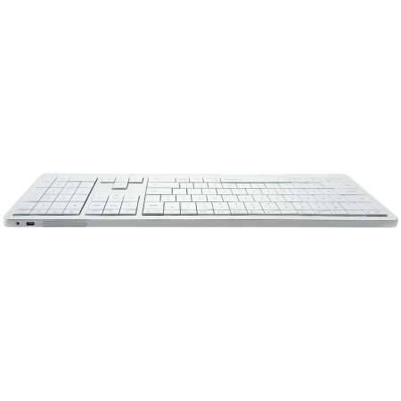 CLEVETURA CLVX 1 Touch-On-Keys AI Wireless Keyboard, ANSI US Mac layout, Scissor Switches, Aluminum Chassis, Interactive RGB, Mac/iPad/AppleTV/PC support [4]
