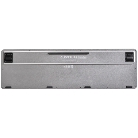 CLEVETURA CLVX 1 Touch-On-Keys AI Wireless Keyboard, ANSI US Windows Layout, Scissor Switches, Aluminum Chassis, Interactive RGB, Windows/Linux/MacOS support [4]