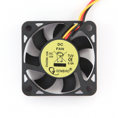 Componente PC - COOLER GEMBIRD  40x40x10 mm  (70 mm wire) D40SM-12A