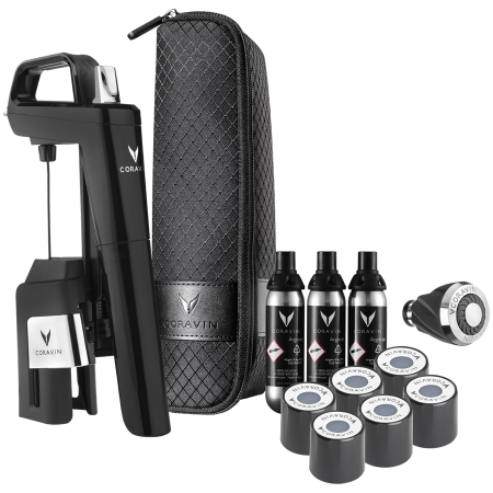 Data Storage - CORAVIN Timeless Six+ Wine Preservation System - Piano Black