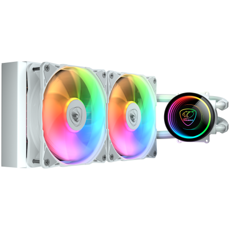 COUGAR AIO Liquid Cooling Poseidon Elite ARGB 240 White [1]