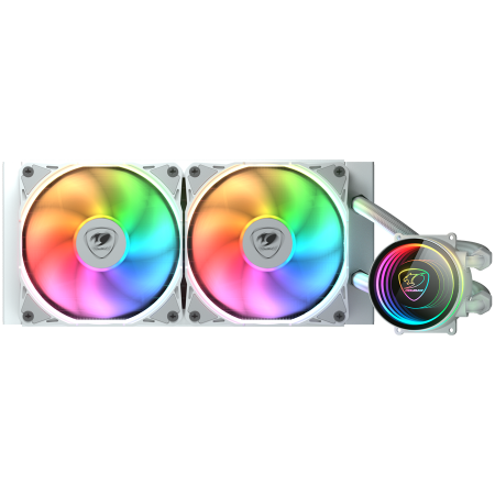 Componente PC - COUGAR AIO Liquid Cooling Poseidon Elite ARGB 240 White
