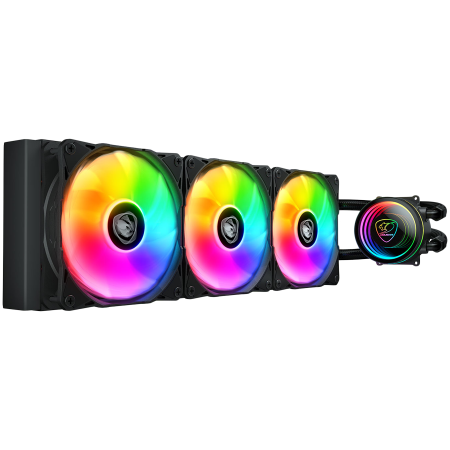 Componente PC - COUGAR AIO Liquid Cooling Poseidon Elite ARGB 360 Black