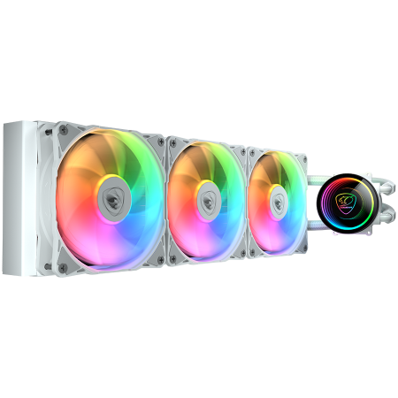 COUGAR AIO Liquid Cooling Poseidon Elite ARGB 360 White [1]