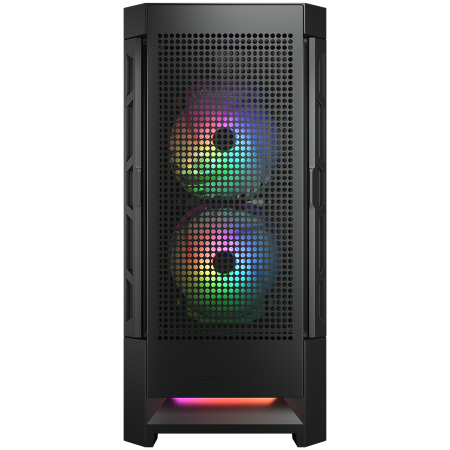 COUGAR AIRFACE RGB PC Case, Mid Tower, Black [3]