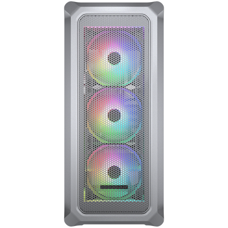 COUGAR | Archon 2 Mesh RGB (White) | PC Case | Mid Tower / Mesh Front Panel / 3 x ARGB Fans / 3mm TG Left Panel [1]